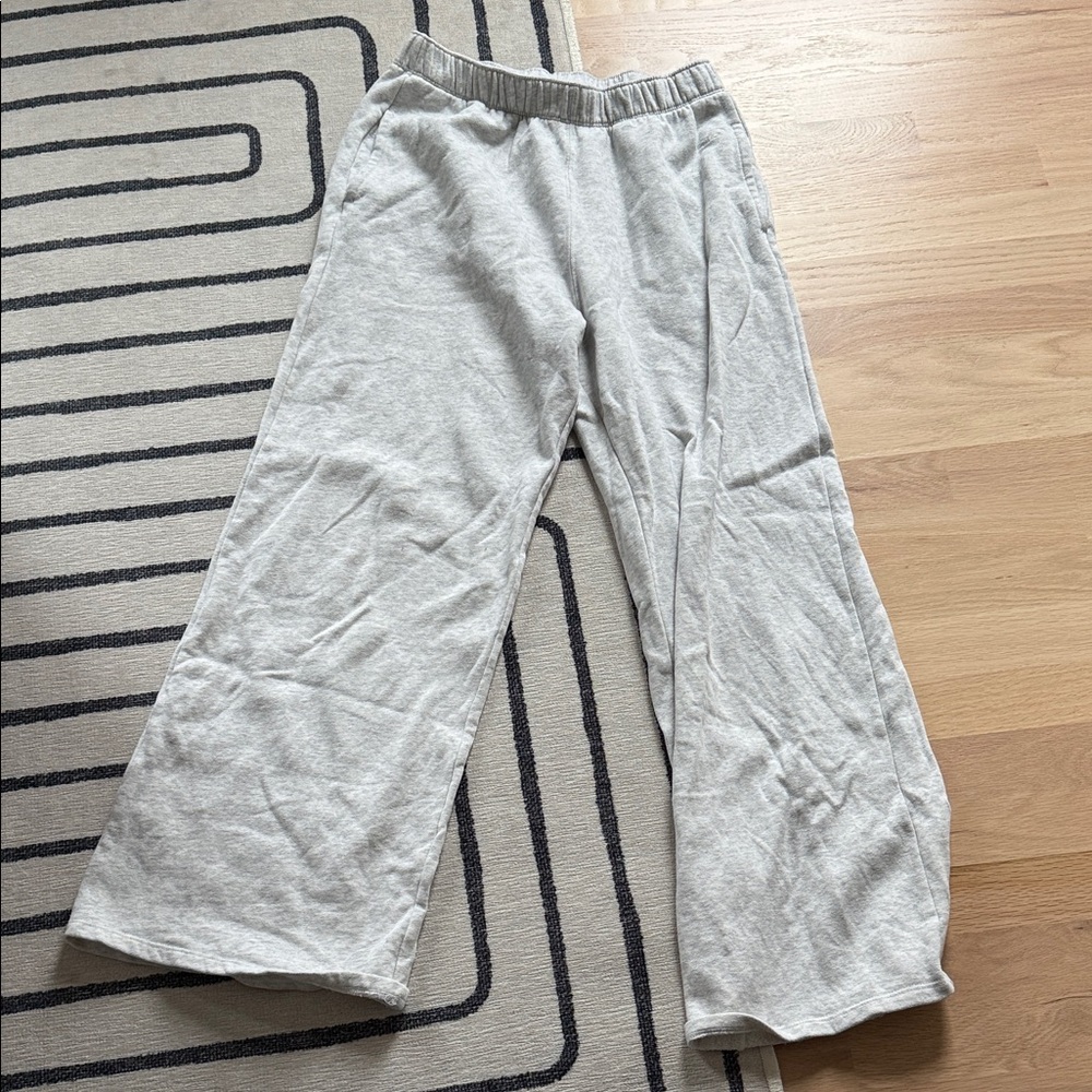 Hollister Light Gray Sweatpants